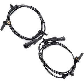 cciyu 2PCS ABS Wheel Left+Right+Front ABS Sensor ALS512 5F9Z2C204AA 5S10659 fit for 2009 for Ford Flex, 2005-2007 for Ford Freestyle, 2008-2012 for Ford Taurus, 2005-2007 for Ford Five Hundred