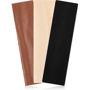 Mabor 3PCS Headbands for Women Non Slip Thick Headband Stretchy Sweat Bands Womens Headbands for Yoga Workout Every Day Basic Trendy Hair Accessories for Women