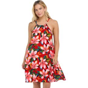 Skye Women's Calliope High Neck Swimsuit Cover Up Dress