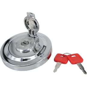 Lockable Fuel Tank Cap Replace 4361638 for John Deere Hitachi Excavator With 800R keys