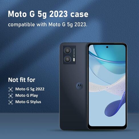 Crystal Clear Moto G Power 2024 Case.Soft Slim Fit Transparent Plastic TPU Protective Silicone Cover Phone Cases for Moto G Power 2024 [Slim Thin & Comfort Grip] [Shockproof] in Saudi Arabia