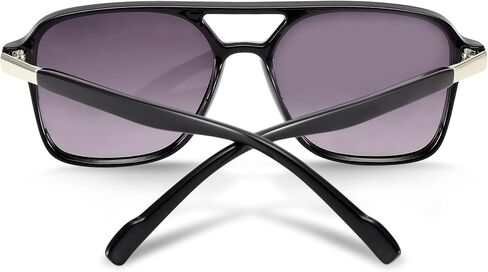 Hycredi Retro Aviator Sunglasses for Women Men, Trendy Square Sun Glasses, Vintage Rectangle Womens Shades in Kuwait