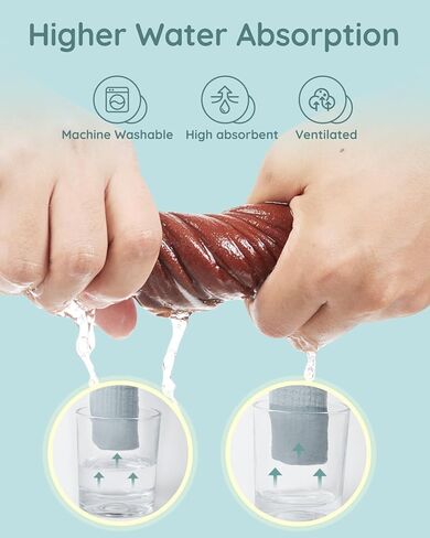 Lilian&Gema Baby Bibs 8 Pack Baby Drool Bibs for Unisex Boys Girls,Soft Cotton Bibs for Teething and Drooling Newborn in Kuwait