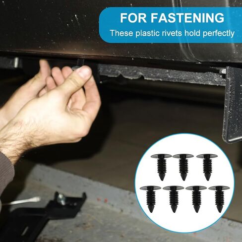 100 قطعة من مشابك المصد، مشابك تثبيت بلاستيكية للسيارات، ملحقات أدوات مشبك التجنيب للسيارة، للمصدات والأبواب وغطاء المحرك in Kuwait