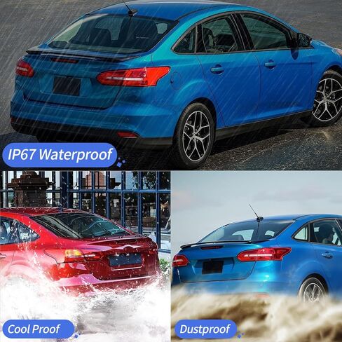 مجموعة المصابيح الخلفية متوافقة مع 2015-2018 Ford Focus 4 أبواب، الجانب الأيسر للسائق الخلفي الخلفي الخارجي F1EZ13404B، FO2805114 in Kuwait
