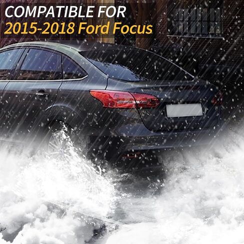 مجموعة المصابيح الخلفية متوافقة مع 2015-2018 Ford Focus 4 أبواب، الجانب الأيسر للسائق الخلفي الخلفي الخارجي F1EZ13404B، FO2805114 in Kuwait