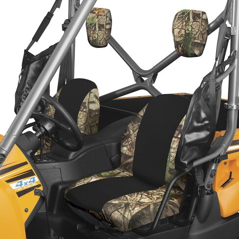 أغطية مقاعد دلو QuadGear UTV من الملحقات الكلاسيكية، تناسب Yamaha Rhino (موديلات 2015 فما فوق)، مموهة in Kuwait
