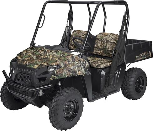 أغطية مقاعد دلو QuadGear UTV من الملحقات الكلاسيكية، تناسب Yamaha Rhino (موديلات 2015 فما فوق)، مموهة in Kuwait