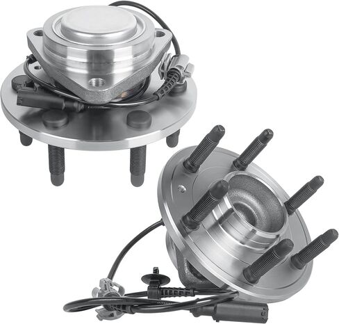 2PCS 515097 (2WD Models Only) Front Wheel Hub Bearing Assembly 6 Lugs w/ABS Compatible for 2007-2013 Sierra 1500/2007-2013 Avalanche/ 2007-2014 Suburban 1500 in Saudi Arabia