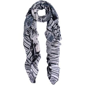 Multi Color Aztec Tribal Style Scarf