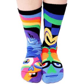 Pals Limited Edition Socks, Fun Wacky Mismatched Socks for Adults