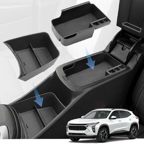 BIBIBO 2024 2025 Chevy Trax Dash Storage Tray for 2024 2025 Chevrolet Trax (LT/2RS/ ACTIV) 11" Screen Organizer 2024 2025 Chevrolet Trax Center Console Organizer Chevy Trax Accessories 2024 2025