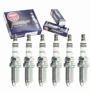 6 pc NGK Iridium IX Spark Plugs compatible with Toyota FJ Cruiser 4.0L V6 2007-2013