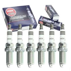6 pc NGK Iridium IX Spark Plugs compatible with Lexus RX350 3.5L V6 2007-2015