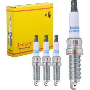 Iridium Platinum Spark Plugs 4 PCS SILZKBR8D8S 97506 Compatible with BMW 135i 135is 335i 435i 535i 640i 740i M2 M235i M3 M4 X3 X5 X6 Replace for 12120039664 12120038896 12120038704