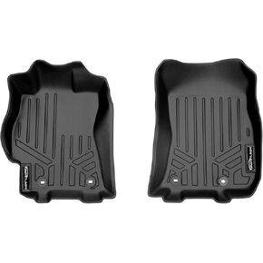 SMARTLINER Custom Fit Floor Mats 1st Row Liner Set Black for 2015-2019 Subaru Outback/Legacy