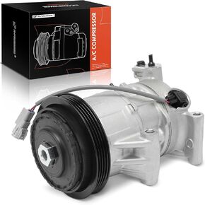 A-Premium Air Conditioner AC Compressor with Clutch Compatible with Toyota Yaris 1.5L 2012-2018