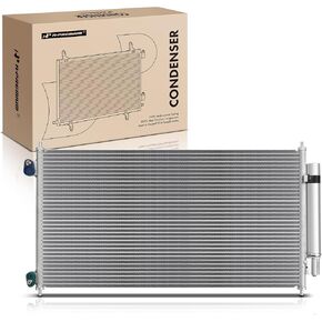 A-Premium Air Conditioning A/C Condenser Compatible with 2008-2012 Honda Accord, 2010-2011 Accord Crosstour, 2012-2015 Crosstour, Replace# 80110TA0A01