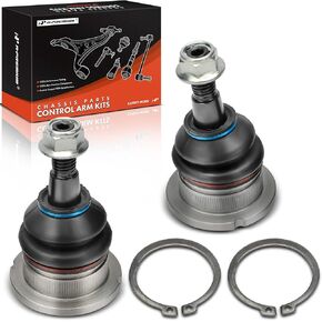 A-Premium 2 x Front Upper Ball Joint, Compatible with Land Rover LR3 2005 2006 2007 2008 2009