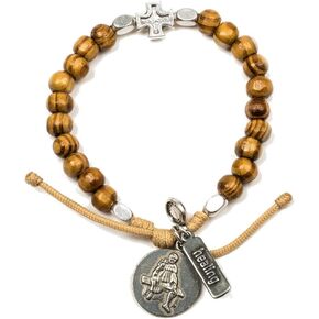 سوار قديسي بطلي المتأصل في الإيمان - سانت بيريجرين/لون فضي (شفاء) in Kuwait