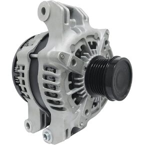 New Alternator Compatible With Chrysler 300 3.6L 11-18, Dodge Challenger 3.6L 15-18, Charger 3.6L 11-18, Dodge Durango 3.6L 11-18, Jeep Grand Cherokee 3.6L 11-18, Ram 1500 13-15 4801778AF