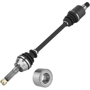 Rear Left/Right CV Axle Shaft for Polaris Ranger RZR 800S, RZR 4 800 2009 2010 2011 2012 2013 2014 1332638 1332883 & Wheel Bearings