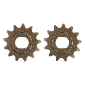 2Pcs 25H 13T Chain Sprocket, Metal H Chain Motor Sprocket, Motor Sprocket for MY1020 Bike Motor Electric Scooter