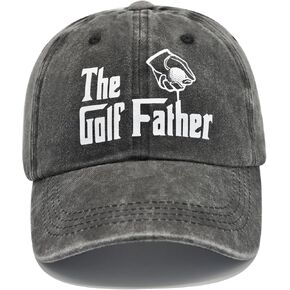 Golf Gifts for Men, Golf Accessories for Golf Father, Funny Golf Hats Adjustable Embroidered Baseball Cap
