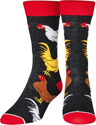 Crazy Socks, Funny Animal Crew Socks, Fun Colorful Barn, Zoo Prints, Assorted in Kuwait