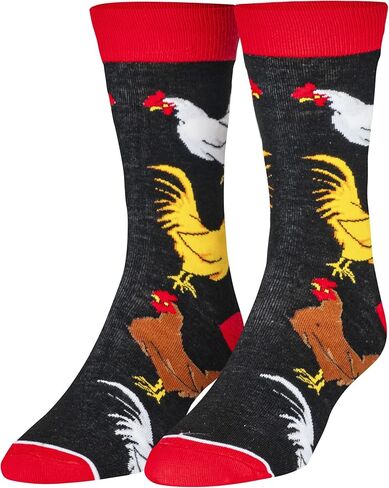 Crazy Socks, Funny Animal Crew Socks, Fun Colorful Barn, Zoo Prints, Assorted in Kuwait