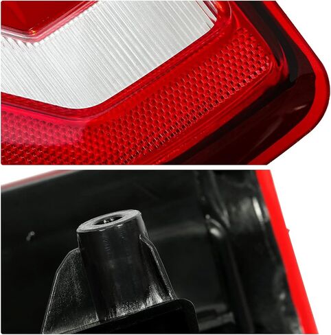 KUAFU Rear Right Tail Light W/Bulbs Compatible with 2018-2020 Ford F-150 Replacement for JL3Z-13404-H Taillight Red Lens Chrome Housing in Kuwait