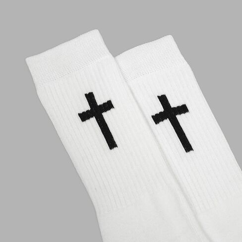 SLEEFS Men's Crew Socks - High Performance, Designed for Athletic/Sport Wear - Momma This One For You - Cushioned Heel, Pro-Quality Polyblend [1 Pair - Black] in Saudi Arabia