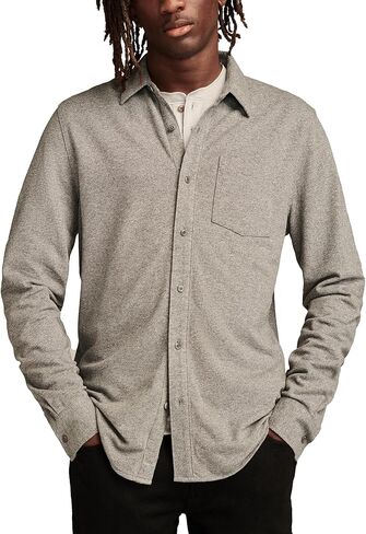 Lucky Brand Men's Knit Oxford Shirt in Saudi Arabia