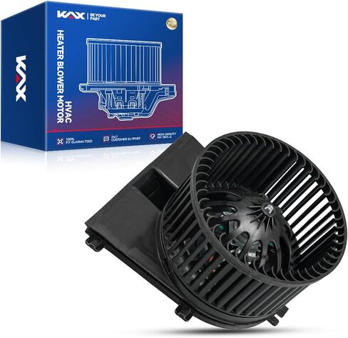 KAX HVAC Heater Blower Motor Compatible with Volkswagen Jetta 2000-2004, Beetle 1998-2010, 911 1999-2013, Golf TT Quattro TT 2000-2006, Boxster 1997-2012 - Replaces# 75810 in Saudi Arabia