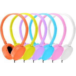 CN-Outlet Classroom Headphones Bulk 10 Pack for School Kids Students Children Toddler Boys Girls Teen and Adult(10 Color)
