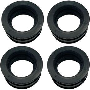 4-Pack Carburetor Intake Boots Carb holders 16211-MB0-000 Replacement for Honda Interceptor 700 Magna 700 750 Sabre 700 V45 Magna Sabre VF700F VF700C VF700S VF750C VF750S