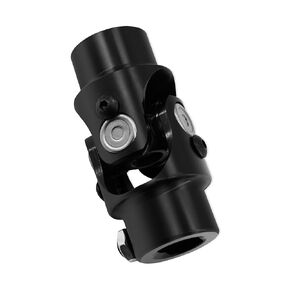 3/4"-30 Spline X 3/4" Round Black Single Steering Shaft Universal U-Joint