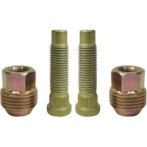 4PCS M12x1.5 Wheel Lug Stud Nut Set Compatible with Chevy Blazer Cruze Sonic Camaro HHR Malibu S10 Trax GMC Canyon Jimmy Sonoma Buick Lacrosse Lesabre Firebird Montana 611-109