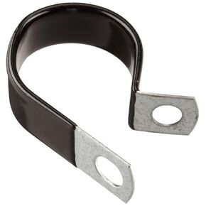 KMC Stampings COV Series Steel Loop Hose Clamp, Vinyl Coated, 1" Clamp ID, 3/4" Band Width, 3/64"Band Thickness, Pack Of 25