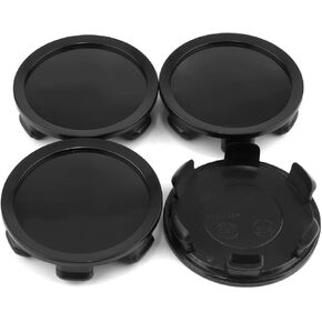 GTownWorks 74.5mm Wheel Center Caps Black for OZ Racing Forged Superforgiata Wheels, 4Pack Outer Diameter 74.5mm(2.93"), Inter Clip Diameter 72mm(2.8")