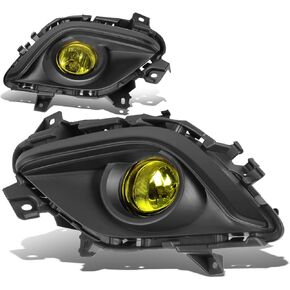 DNA MOTORING FL-ZTL-227-CH Front Bumper Fog Light Driver & Passenger Side Enhance visibility [Compatible with 14-16 Mazda 6]