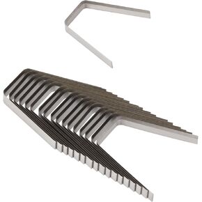 #8 1/2 Tire Groover Flat Blades, 18 Pack, for Tire Regroover Tool Kit