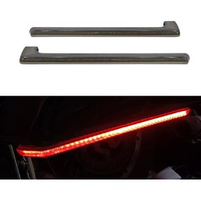 HDBUBALUS Saddlebag Tail Light LED Running Brake Turn Signal Lamp Fit for Harley Touring Street Gilde Road Gilde Road King Electra Glide Ultra Limited 2014-Up Smoke