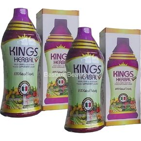 Plus Food Supplement 1000ml, Fruits, Herbs & Vegetable Fusion (2 Bottles)