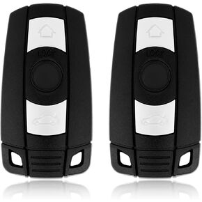 2 Keylessbest Replacement for 2013 2014 2015 2016 BMW CAS 1 3 5 6 Series M3 M5 M6 X1 X5 X6 Z4 Key Fob Remote Control KR55WK49127 3 Buttons 315MHz