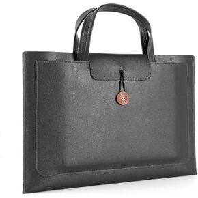 Leather Laptop Messenger Bag, Large Volume, Water Resistant, Anti Scratch