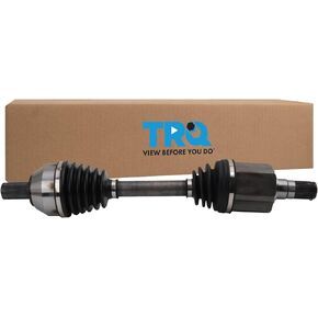 TRQ Front Left CV Axle Shaft Assembly Drivers Side Compatible with 2012-2016 Volvo S60 2007-2014 S80 2008-2010 V70