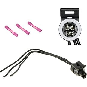 AC HIGH HVAC Pressure Switch Connector Wire Plug Pigtail Wiring harness Compatible with CHEVY AVALANCHE EXPRESS SILVERADO SUBURBAN 1500 2500 3500 BERETTA BLAZER IMPALA MALIBU TRAILBLAZER 1995-2012