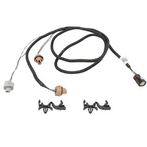 Tail Light Lamp Wiring Harness Driver Side Left with 2 Clip Fit for Silverado 2016-2019, Sierra 1500 2500 HD 3500 HD Replace 23295978