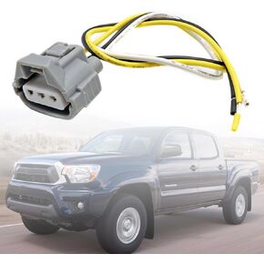 FZJDSD Front Corner Light Turn Signal Connector with Pigtail Plug 3-Wire 3 pin Fit for Toyota Tacoma 2005-2015 for Camry 2007-2009 Tundra 2007-2018 Sequoia 2008-2017 Corolla 2009-2013 9007560060